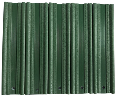 panel 5cm, 44-62 mm, listwy panelowe, ogrodzenie, element dodatkowy, panele, zielony, zielone listwy  do ogrodu, listwy do ogrodu, segmenty,.jpg