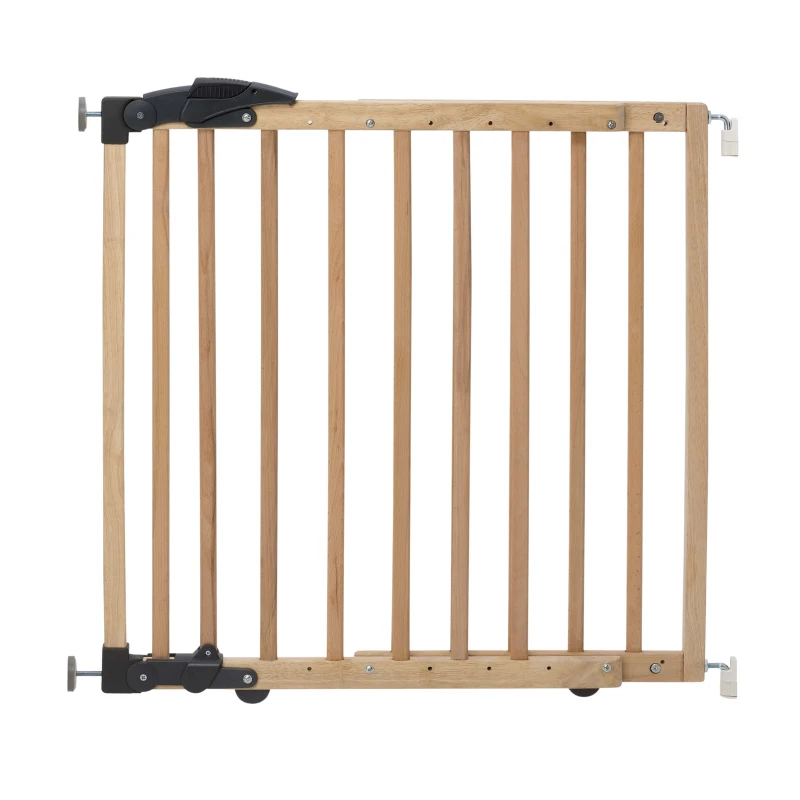 bramka barierka, 68-102 cm, rozstaw, zabezpieczenie przed dziećmi, bezpieczne dziecko w domu, barierka drewno naturalne.jpg