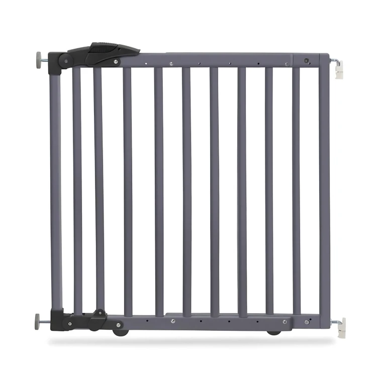 bramka barierka, 68-102 cm, rozstaw, zabezpieczenie przed dziećmi, bezpieczne dziecko w domu, barierka antracyt.jpg